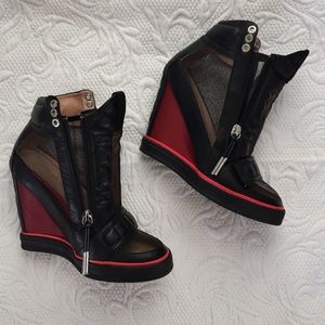 L.A.M.B by Gwen Stefani Mesh Sneaker Heels