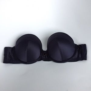 aerie Navy Strapless Push-up Bra