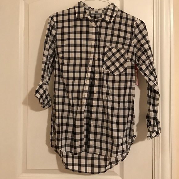 Checkered tunic