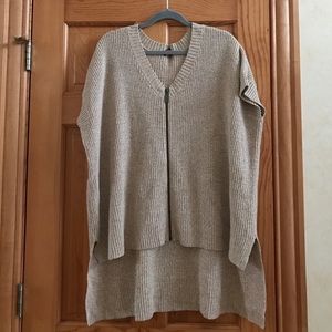 Express Short Sleeve Poncho