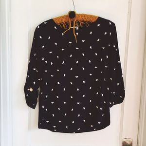 Elephant dotted blouse