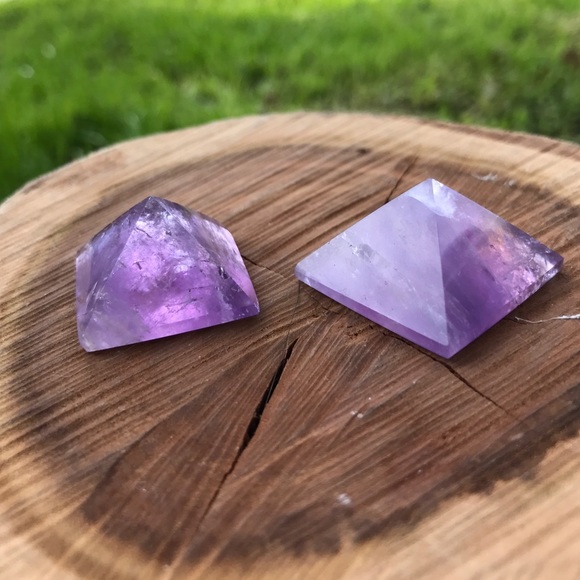 Amethyst Crystal Pyramid