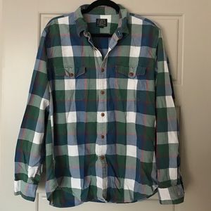 J. Crew flannel button down