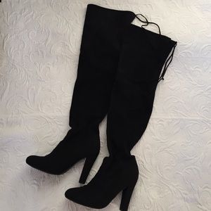 STEVE MADDEN GORGEOUS OTK Heeled Boots