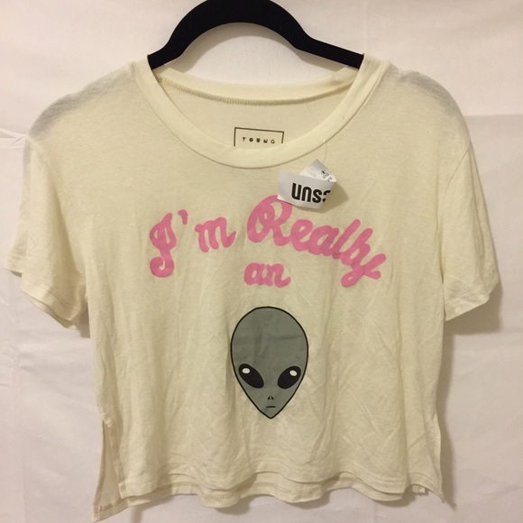 Young Romantics Tops - NWT Young Romantics "Alien" Tee Shirt