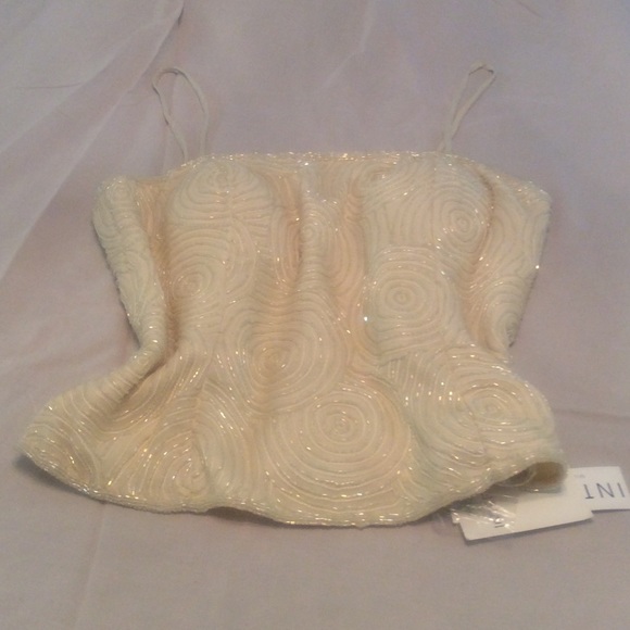 Beaded Silk Cami