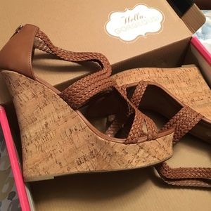 Gorgeous Summer Wedges with Braided Detailing