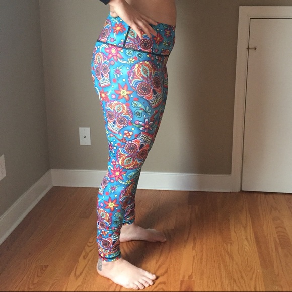 Day of the Dead Leggings - Picture 2 of 3
