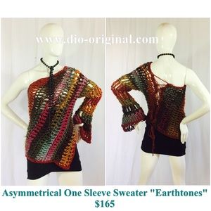 One Sleeve, Asymmetrical Sweater