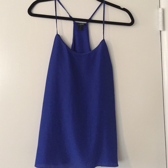 Blue tank