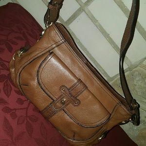 Beautiful Brown leather handbag