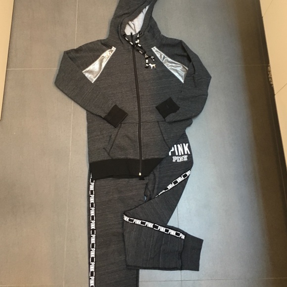 Victoria's Secret size small charcoal gray hoodie