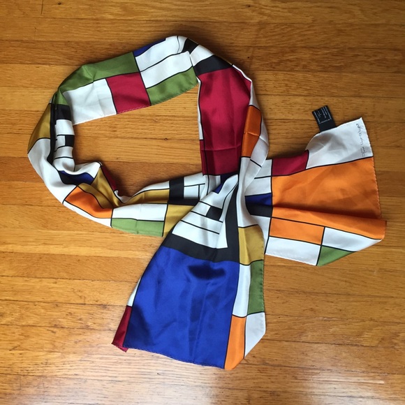 ❤️SALE! 100% Silk Frank Lloyd Wright Scarf