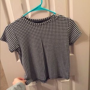 Houndstooth Brandy Melville Top