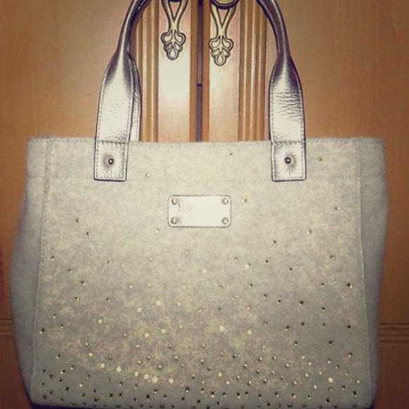 Kate Spade Felt Rhinestone Quinn Bag
