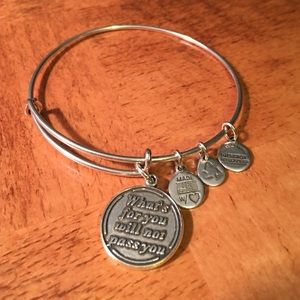 Alex & Ani What's for you will not pass you Bangle