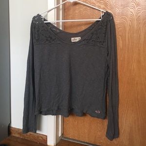 long sleeve hollister top