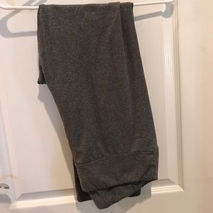 Lularoe heathered gray leggings, TC