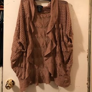 Vintage Bohemian Inspired Romantic Drape Cardigan