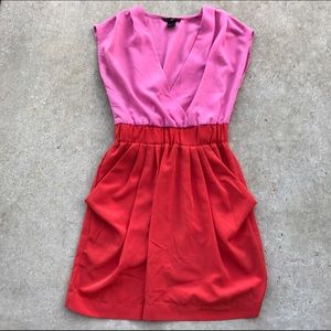 💜Clearance💜 H&M Color Block Dress w/ Pockets