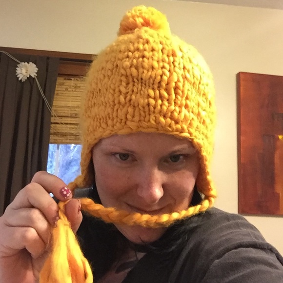 ❄️BEANIE BUNDLE❣️❣️❄️2KNIT STOCKING CAP HATS☃️ - Picture 4 of 4