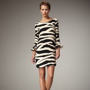 Kate Spade Andora Zebra Print Dress