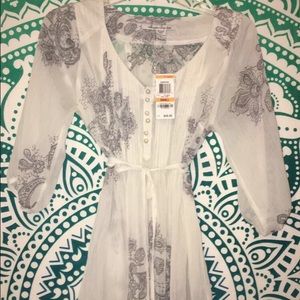 Chiffon blouse- NWT