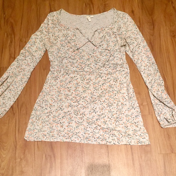Anthropologie Long sleeve printed top - Picture 2 of 4