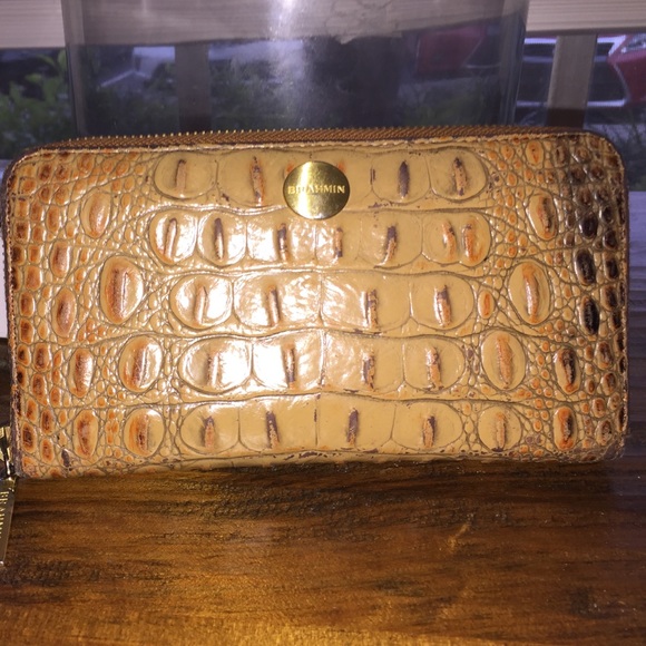 Brahmin Wallet in Toasted Almond