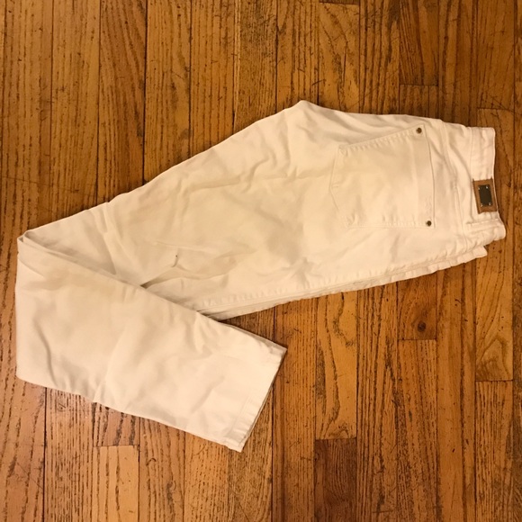Zara white denim