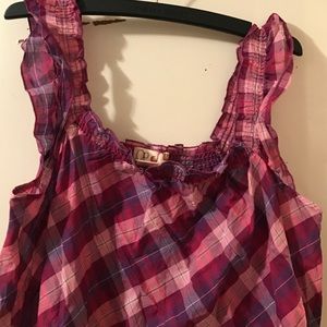 OP Plaid Tank