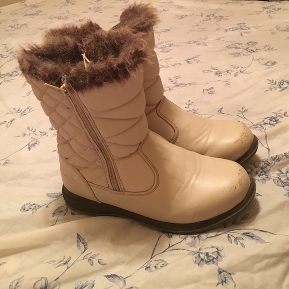 Weatherproof boots!