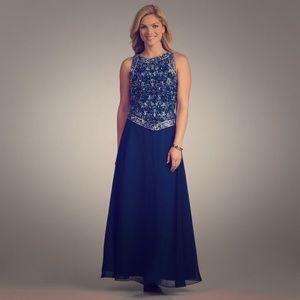 J Kara Beaded Gown