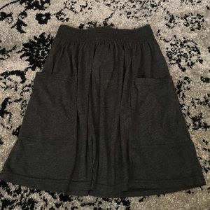 Gray American Apparel Skirt