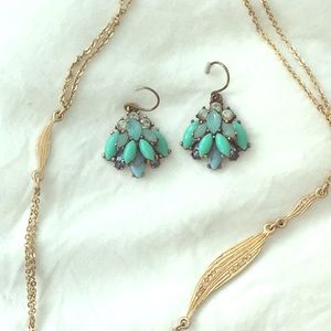 Chloe & Isabel Blue Drop Earrings