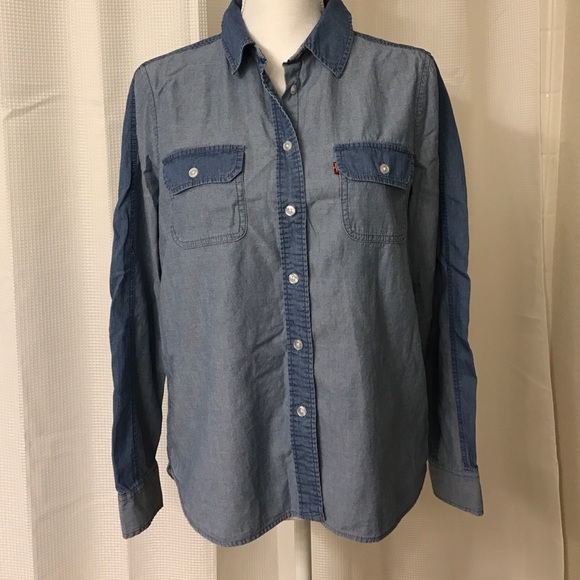 Levi's Tops - Denim Levi Long Sleeve