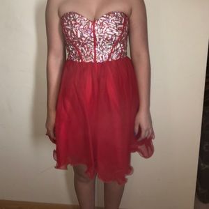 Red Homecoming Dress