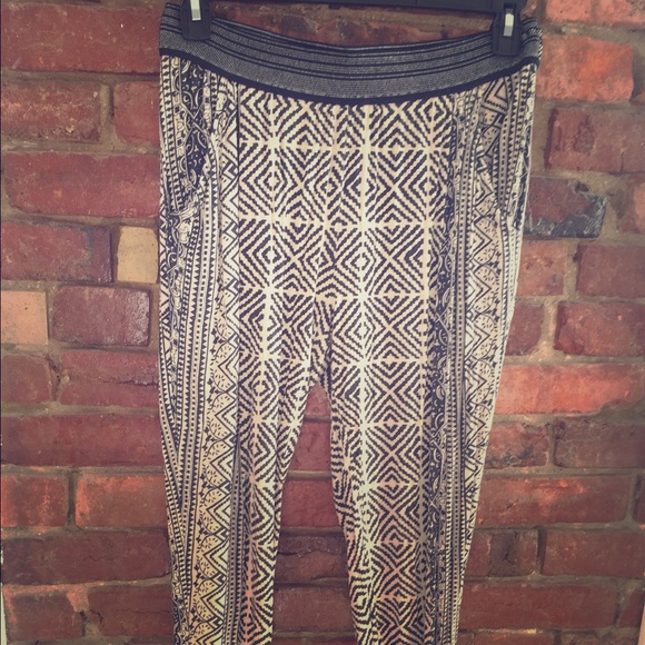 Patterned lounge pants from Anthro!