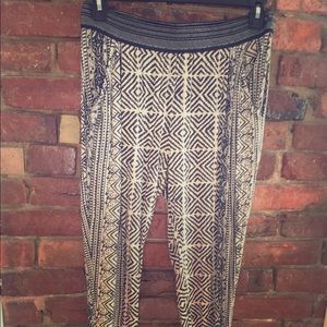 Patterned lounge pants from Anthro!