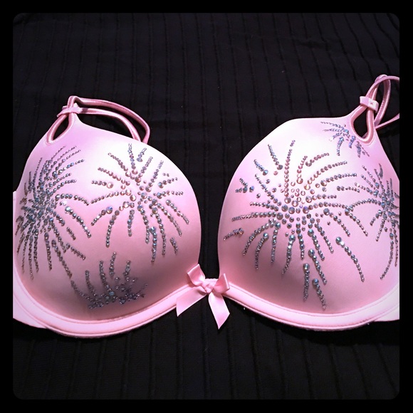 Rhinestone Victoria's Secret fashion show bra 36C