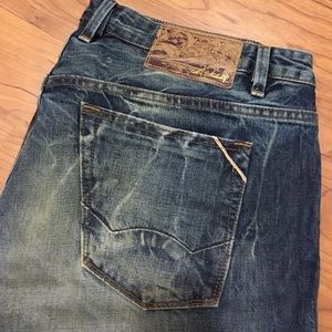 Vintage style, tea wash look