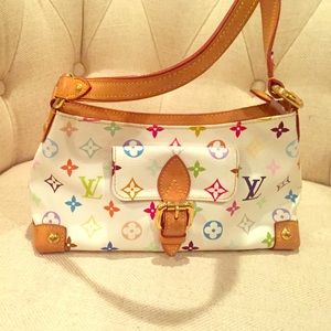Authentic multi-color Louis Vuitton handbag