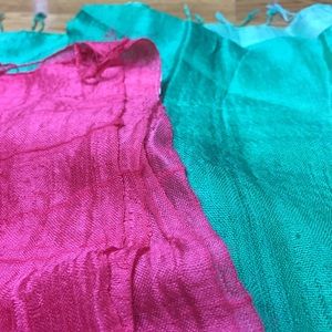 Italian Silk Scarves (2)