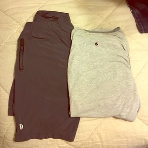 Lululemon Tank and shorts
