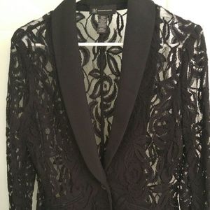 INC evening black jacket