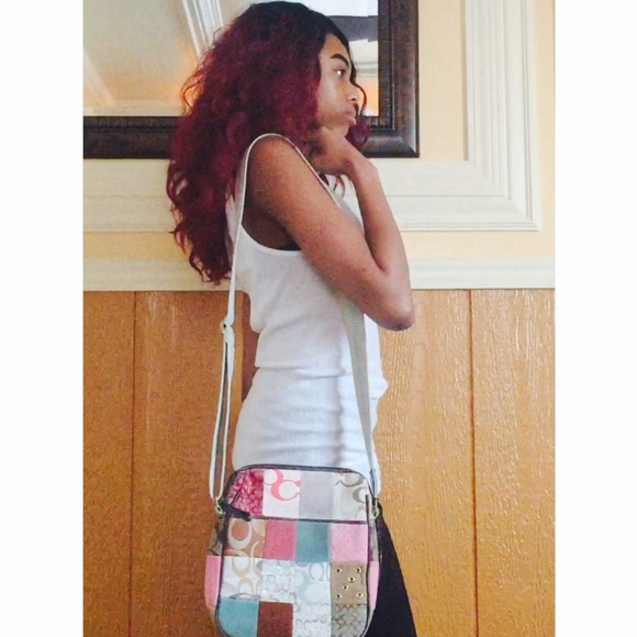 Colorful Coach Crossbody Bag