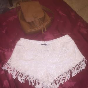 Boho Fringe Shorts