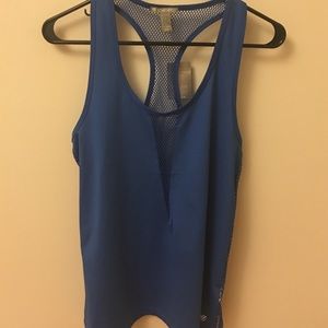 Beautiful royal blue tank / exercise top