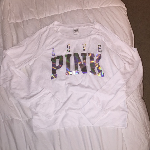 PINK Victoria's Secret Tops - PINK Logo Comfy Shirt NWOT