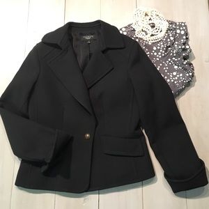 Talbots One Button Wool Jacket 4P